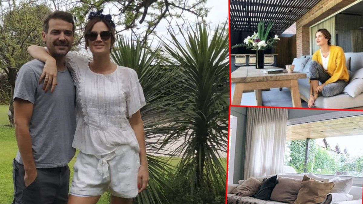 La famosa pajera disfruta de su amplia casa y no duda en compartirlo en las redes sociales.