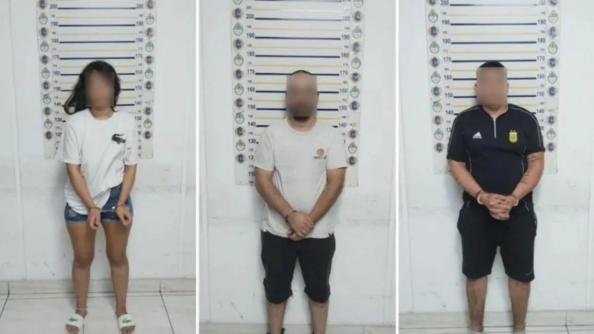 Gutiérrez, el chofer que fue liberado y Acotto. Gutiérrez, el chofer que fue liberado y Acotto.