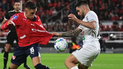 ¡Atento Unión! Por primera vez se aplicó la regla de los 8 segundos en Copa Sudamericana
