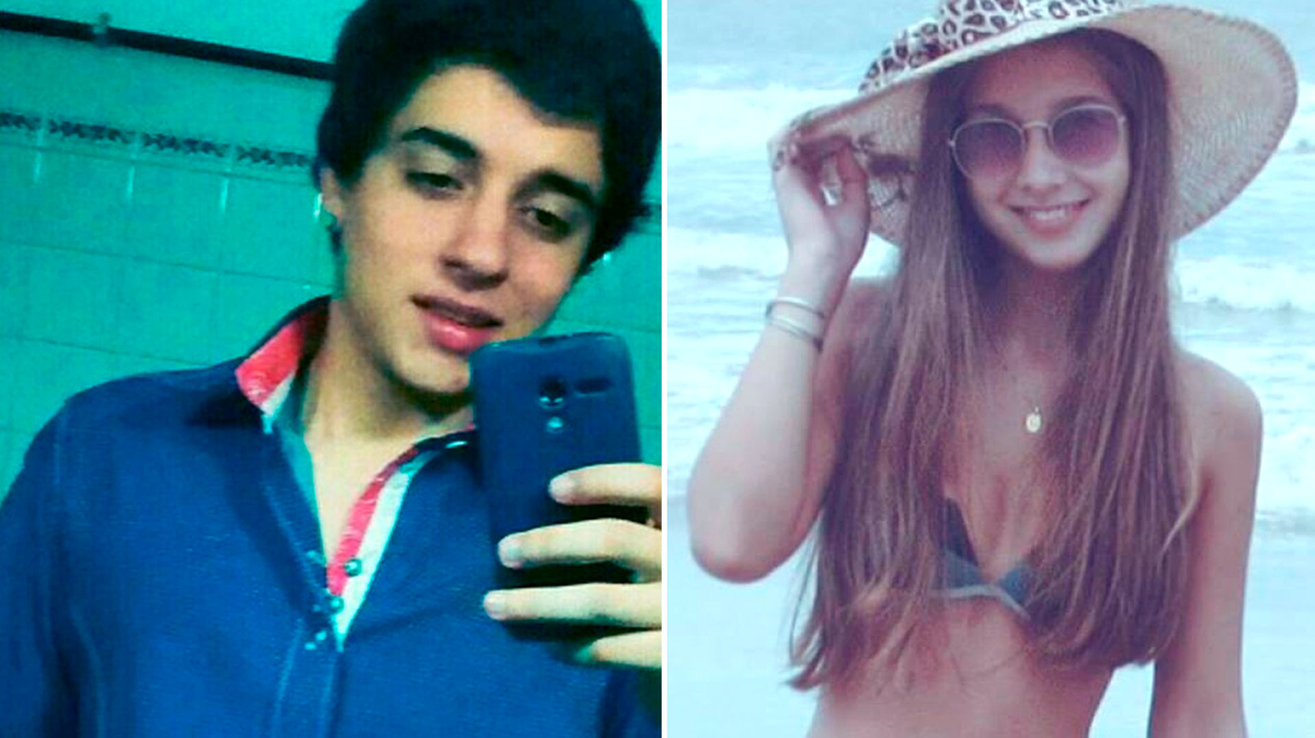 Fernando Pastorizzo y Nahir Galarza. Fernando Pastorizzo y Nahir Galarza.