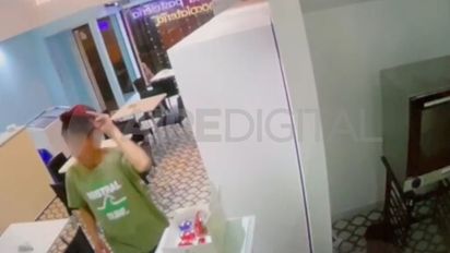 Entró a pedir comida a una pastelería del barrio Sur y robó la recaudación: 