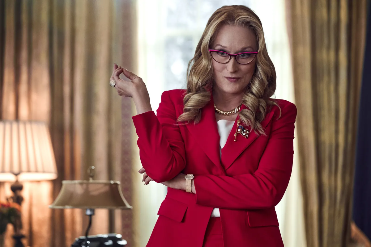 Kate y Randall deberán enfrentarse a la presidenta Janie Orlean (Meryl Streep) para convencerla de la debacle mundial.