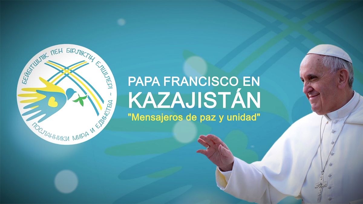 Francisco realizó un viaje por la paz a Kazajistán.