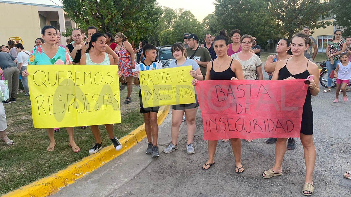 Arroyo Aguiar está conmocionada por la cantidad de hechos delictivos que desde hace tiempo se producen en la localidad.