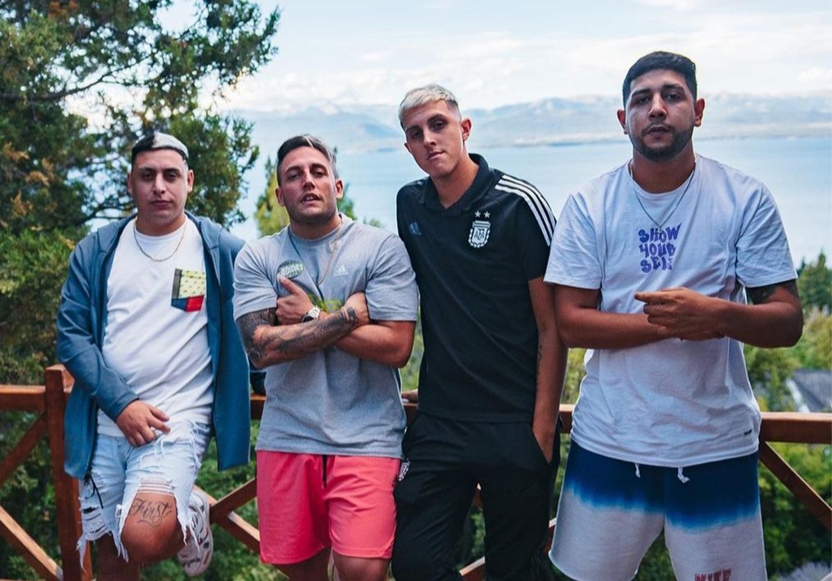 9zummer grandes streamers del país disfrutan de Bariloche en una nueva