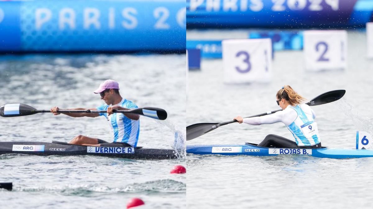 Juegos Olímpicos: Agustín Vernice y Brenda Rojas avanzan a semifinales en canotaje