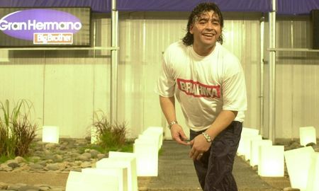El día que Diego Maradona entró a la casa de Gran Hermano. El día que Diego Maradona entró a la casa de Gran Hermano.