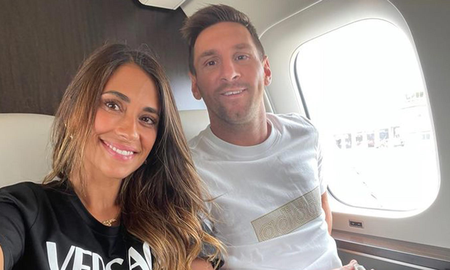Antonela Roccuzzo y Lionel Messi se filmaron a puro relax al sol de París: Cómo te quiero Antonela Roccuzzo y Lionel Messi se filmaron a puro relax al sol de París: Cómo te quiero