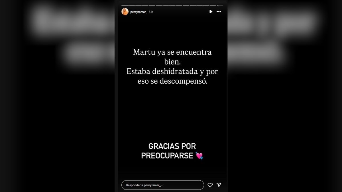 El comunicado que emitió la familia de Martina Pereyra. El comunicado que emitió la familia de Martina Pereyra.