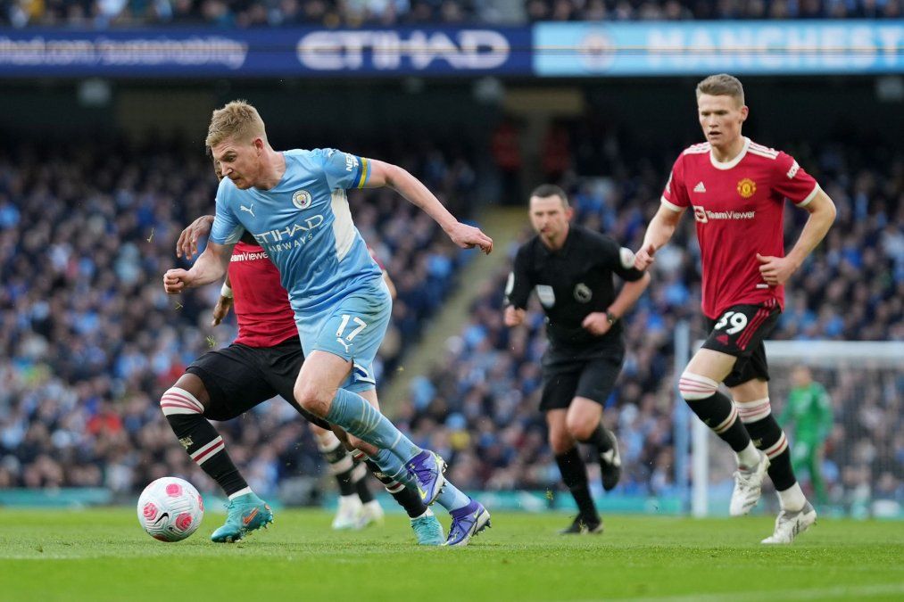 Manchester City goleó al Manchester United