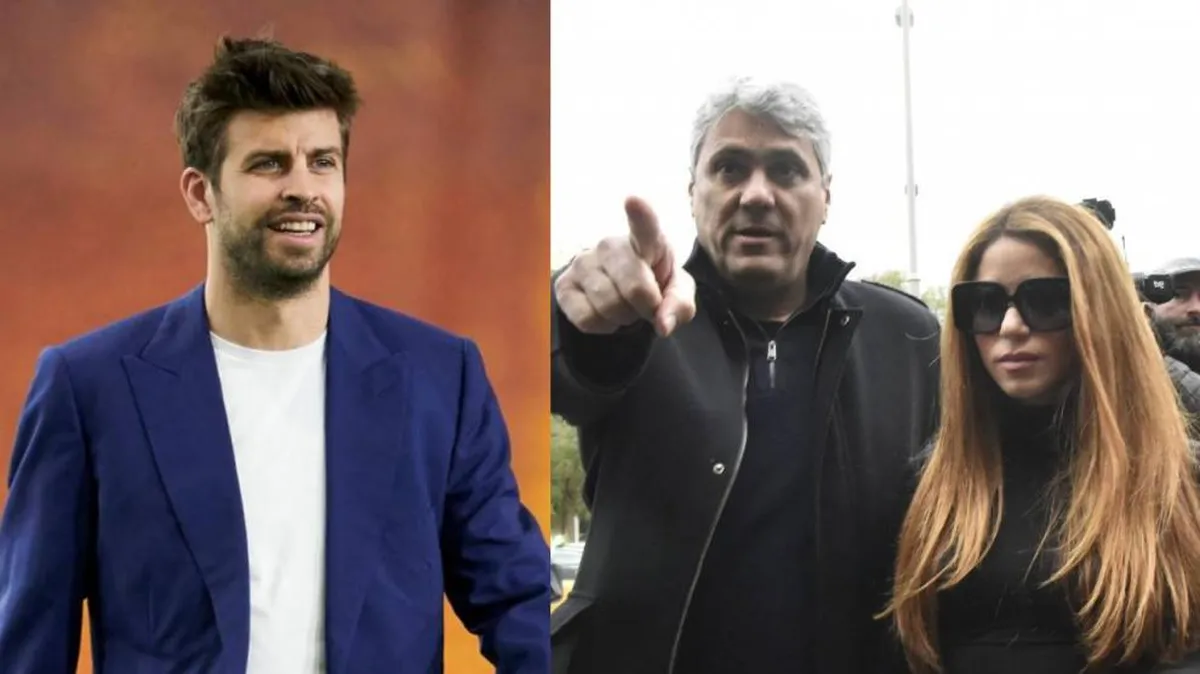 Aseguran que el hermano de Shakira le pegó a Piqué.
