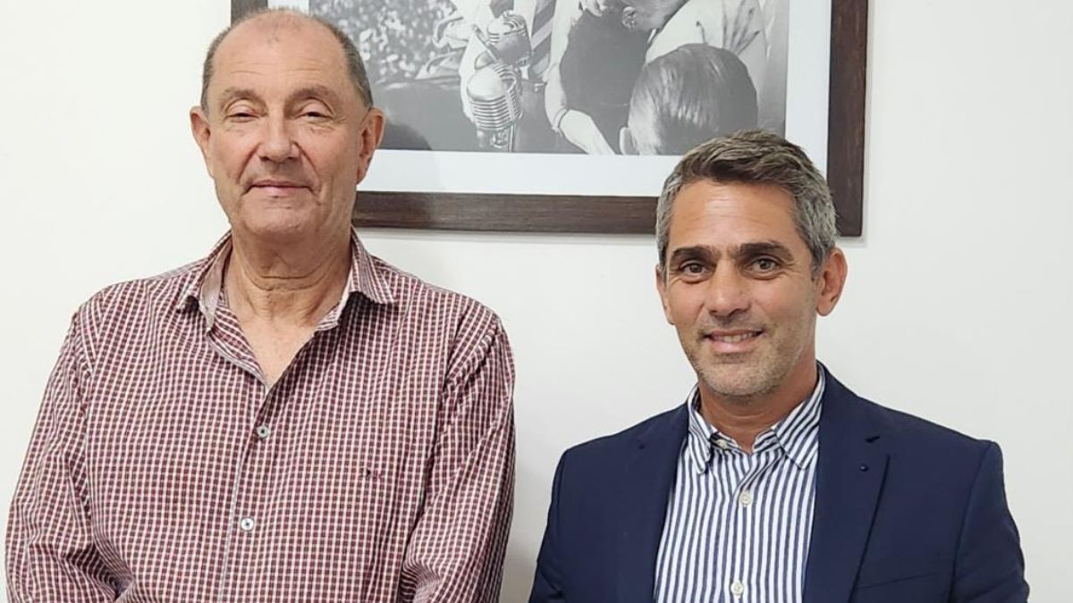 Juan José Saleme se reunió con el Intendente de Granadero Baigorria Adrián Maglia.