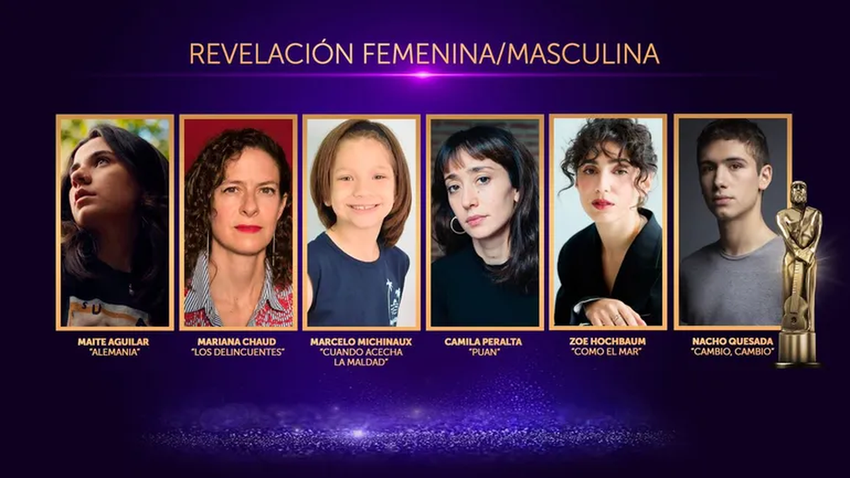 Los nominados al Martín Fierro Revelación Femenina / Masculina Los nominados al Martín Fierro Revelación Femenina / Masculina