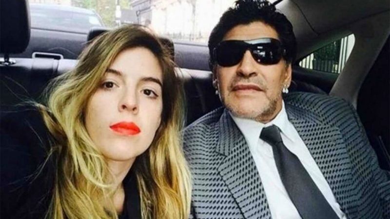 La furia de Dalma por los rumores sobre la salud de Diego Maradona