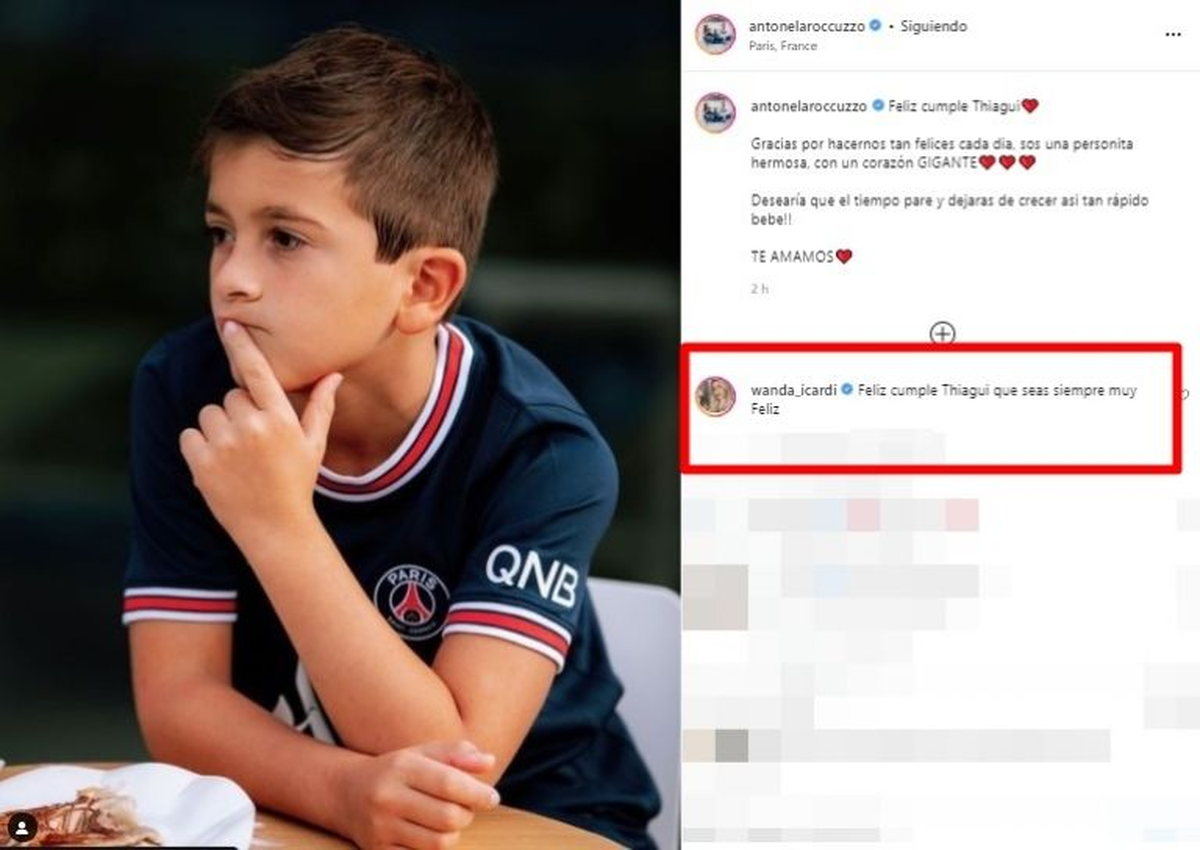 Wanda Nara tuvo un gesto con Antonela Roccuzzo en redes.&nbsp;