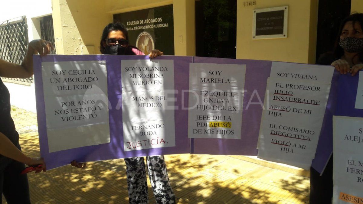 La Agrupación repudia las manifestaciones del Colegio y las considera otra situación de violencia que revictimiza a las familias