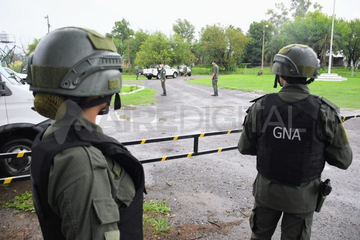 La ministra destacó que la operación conjunta entre las fuerzas federales y de la provincia para combatir el narcoterrorismo que “se despliega en Rosario está dando resultados positivos”.