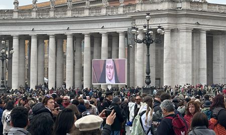La canonización de Mama Antula desde Roma. La canonización de Mama Antula desde Roma.