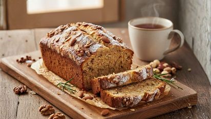 Budín de nueces y almendras sin harina ni azúcar: la receta fácil que se hace en minutos