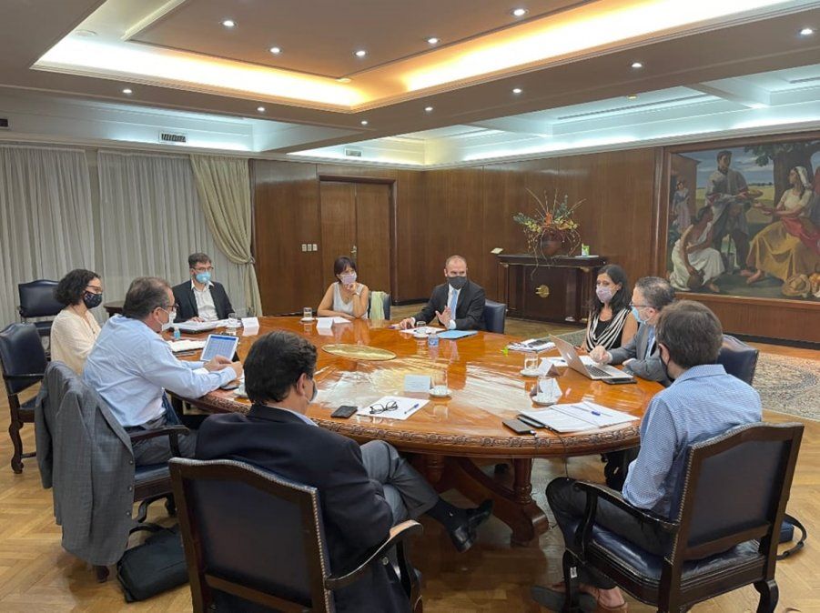 Reunión del Gabinete Económico.
