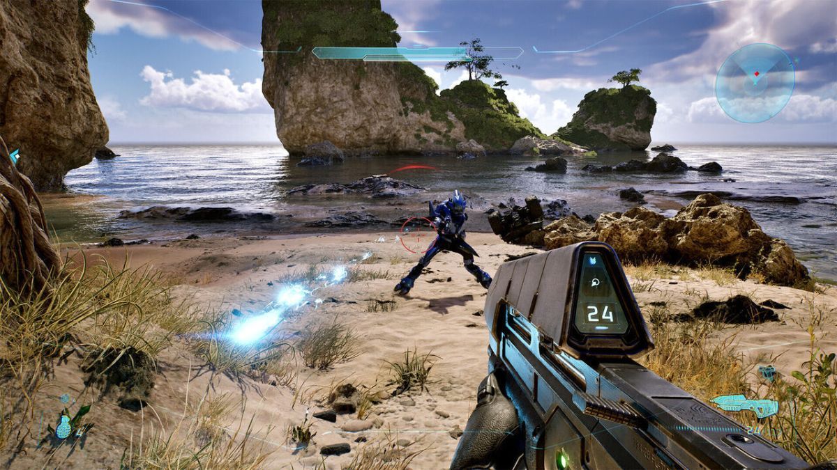 Unreal Engine 5 permitiría un salto visual clave en el regreso de Halo. Unreal Engine 5 permitiría un salto visual clave en el regreso de Halo.