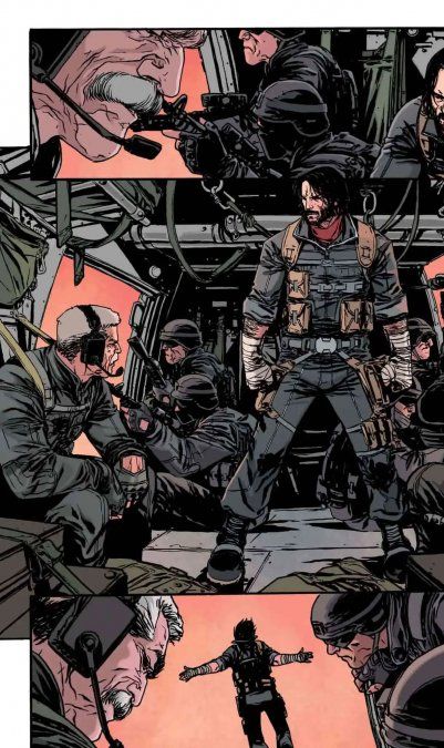 Keanu Reeves escribió el cómic que pasará a ser una serie y una película de Netflix. 