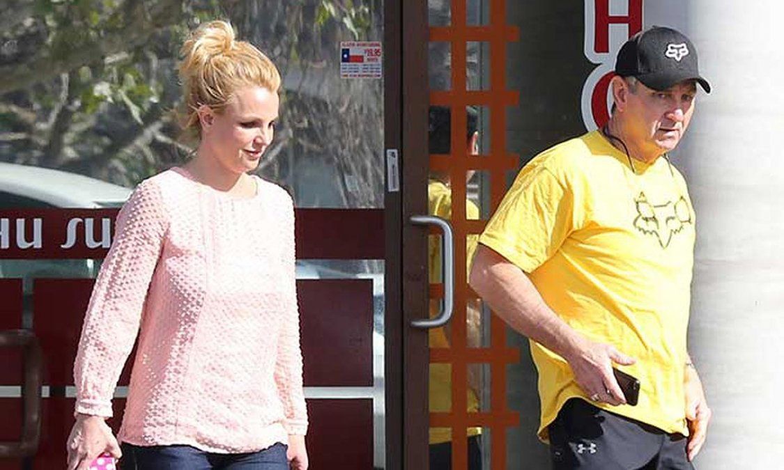 Britney Spears y su padre, Jamie.