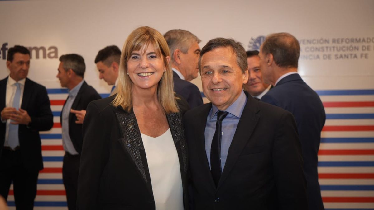Alejandra Rodenas y Diego Giuliano, de Más para Santa Fe. Alejandra Rodenas y Diego Giuliano, de Más para Santa Fe. 