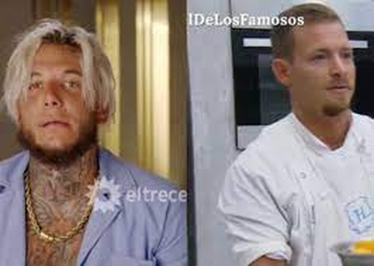 Alex Caniggia estalló contra el cocinero del "Hotel de los Famosos", Santiago del Azar, en una de las tareas que tuvo como empleado y debió atender a los huéspedes. 