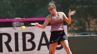 Paula Ormachea es la primera tenista argentina en jugar durante la pandemia de coronavirus