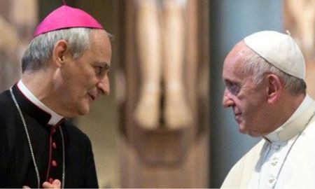 Matteo Zuppi, arzobispo de Bolonia junto al Papa Francsico Matteo Zuppi, arzobispo de Bolonia junto al Papa Francsico
