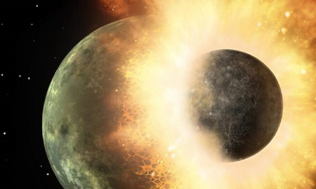 La Tierra y Venus habrían surgido chocando entre sí La Tierra y Venus habrían surgido chocando entre sí