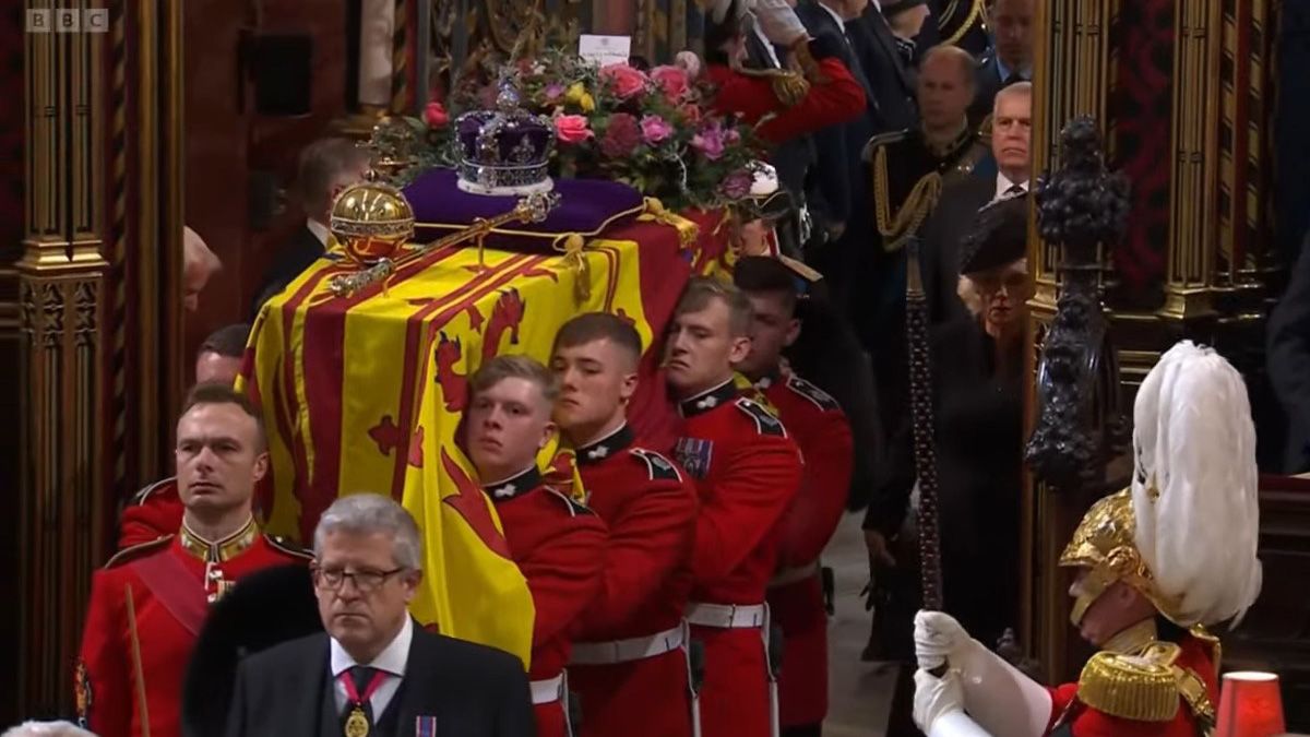El últimos adiós a Isabel II este lunes.