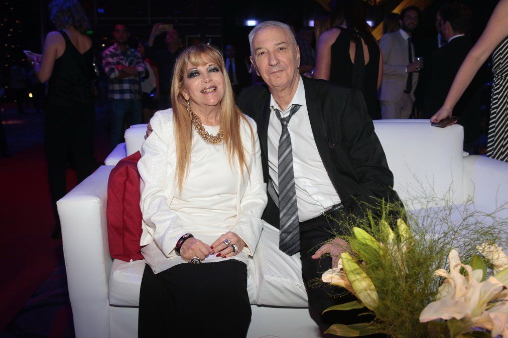 Mauro Viale junto a su mujer Leonor Amalia Schwadron