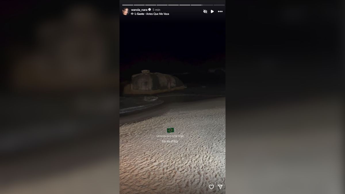 Wanda Nara se despidió de las playas de Brasil: el posteo que hizo la conductora en Instagram. Wanda Nara se despidió de las playas de Brasil: el posteo que hizo la conductora en Instagram.