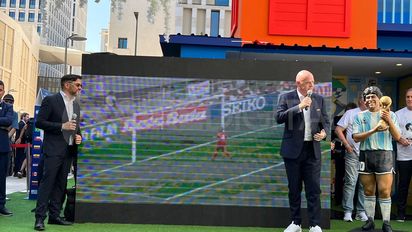 Mundial Qatar 2022: a dos años de su muerte, homenajearon a Diego Maradona en Doha