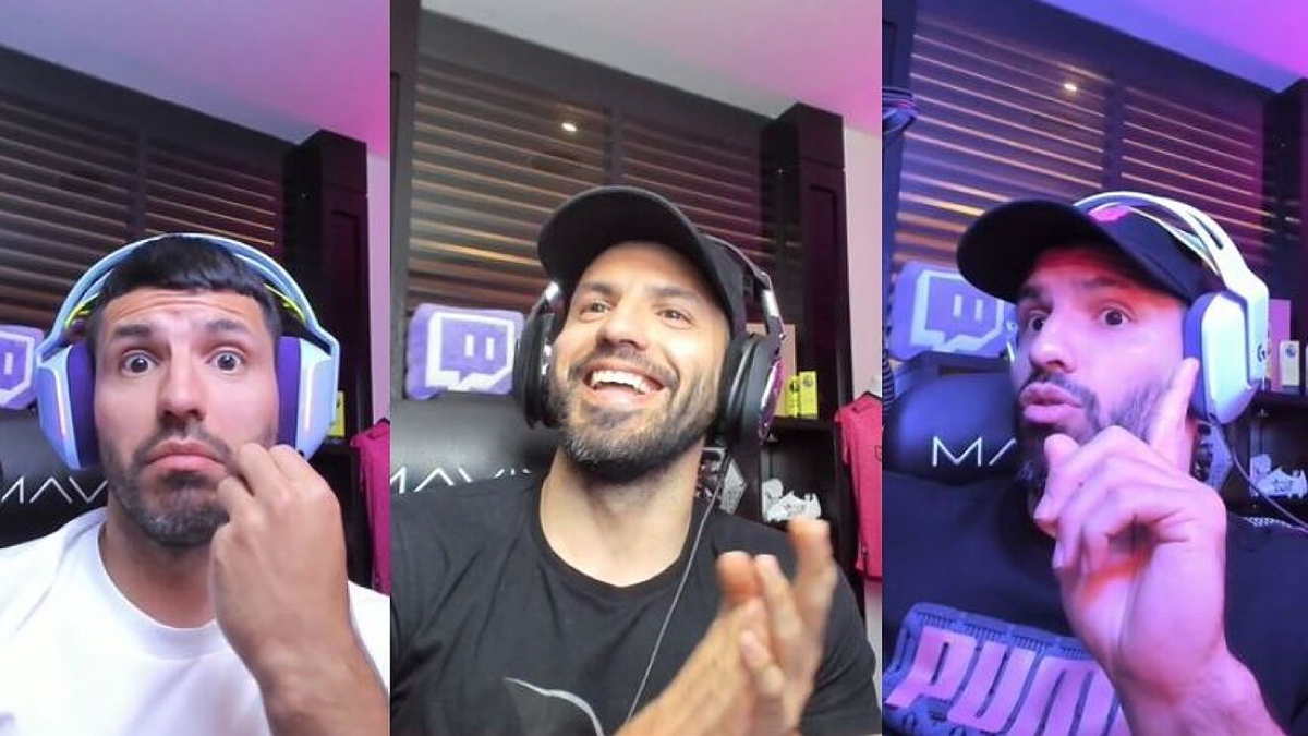 Los mejores momentos de Sergio Agüero como streamer en Twitch.