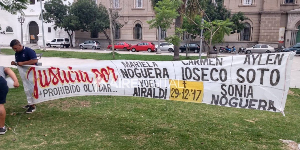 Homenaje a dos años del quíntuple femicidio: Fue una tragedia anunciada