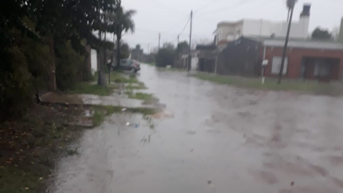 Calle La Pampa, barrio Santa Marta. Calle La Pampa, barrio Santa Marta.