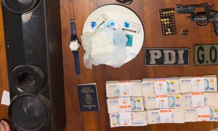 Los elementos que fueron secuestrados durante el operativo de la Policía de Investigaciones. Los elementos que fueron secuestrados durante el operativo de la Policía de Investigaciones.