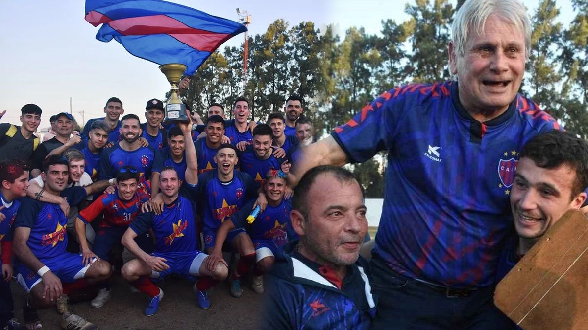 La Perla del Oeste se consagró campeón de la Liga Santafesina después de 15 años y Adalberto Tobaldo