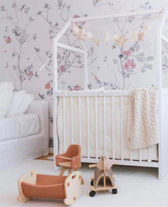 La hermosa habitación de la bebé de Pampita que nacerá en julio.