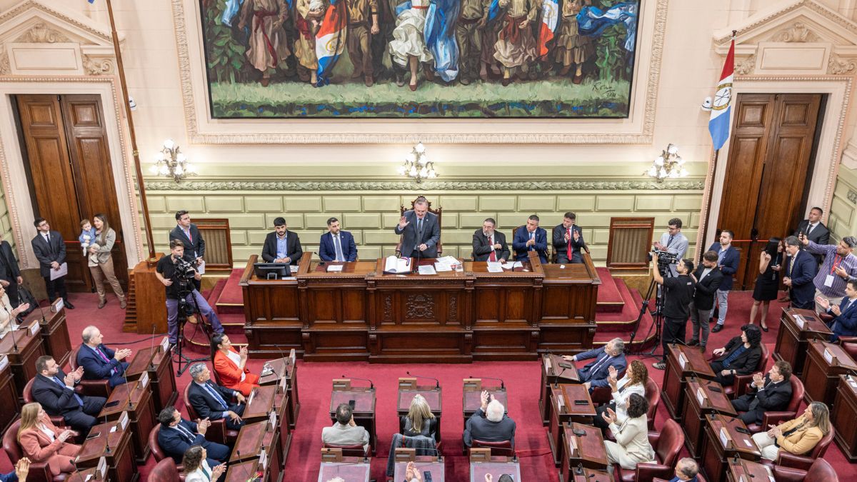 Participaron de la ceremonia 62 de los 69 convencionales.