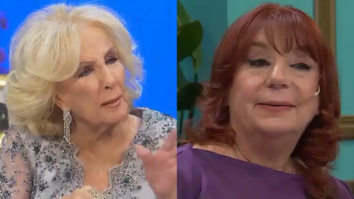 Mirtha Legrand frenó al aire de su programa a la astróloga Ludovica Squirru.