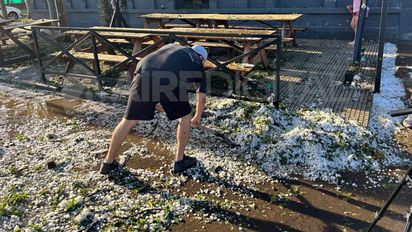 Funes después de un temporal sin precedentes: edificios destrozados, hielo acumulado y servicios restringidos