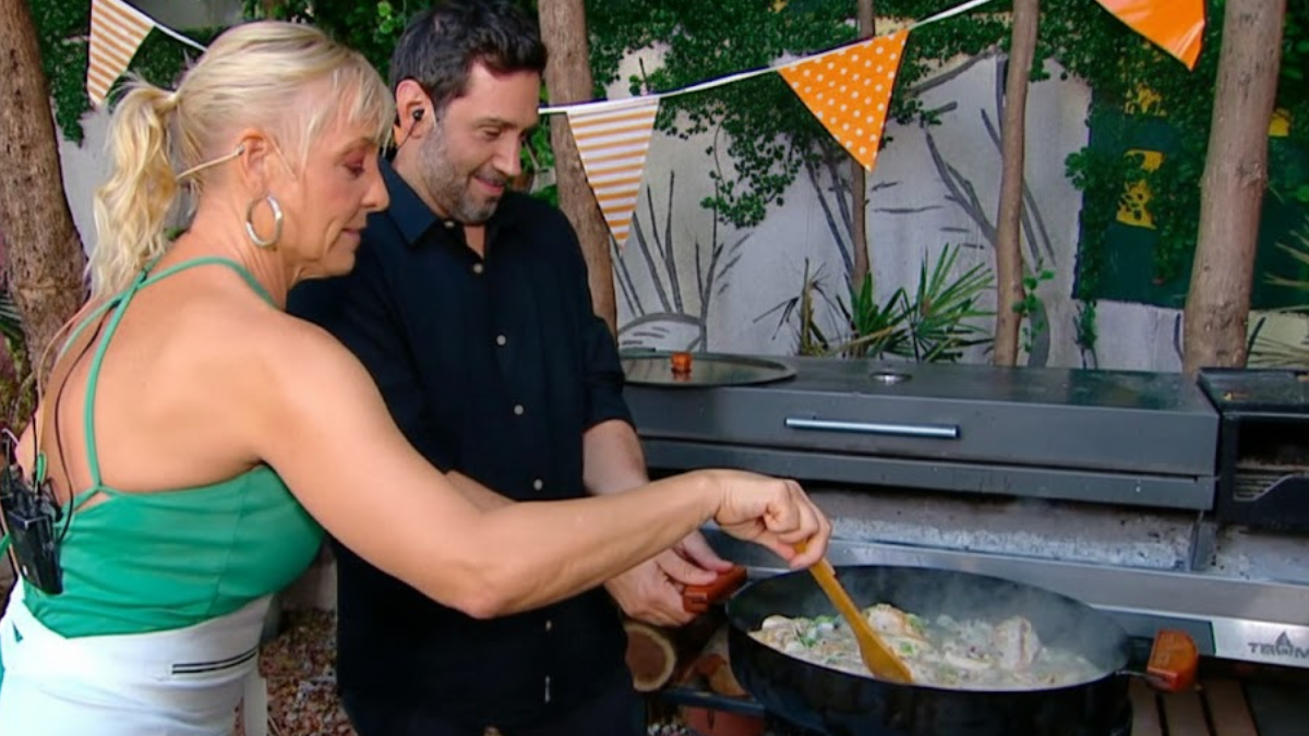 Pollo al verdeo al disco: el secreto de Jimena Monteverde y Coco Carreño.