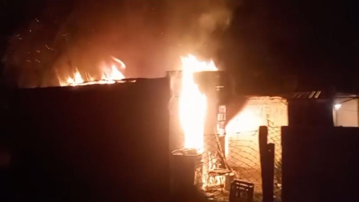 El hombre de 41 años e quedó dormido con un cigarrillo encendido e incendió la casa.