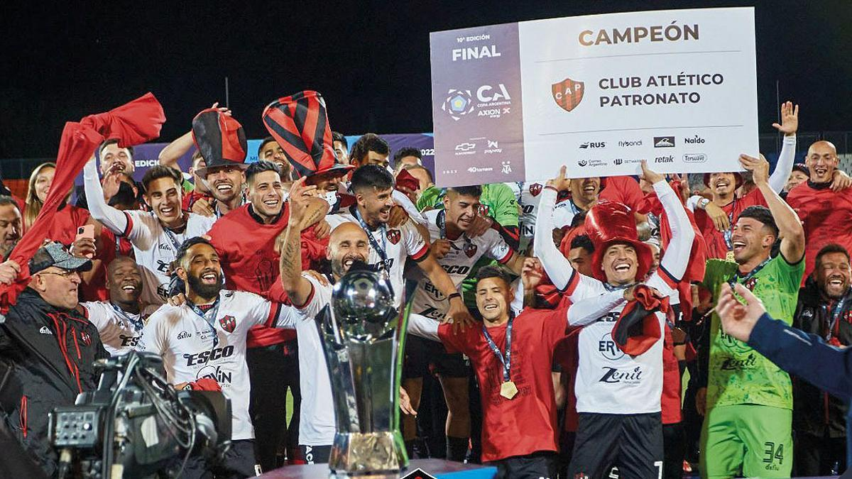 Patronato fue campeón de la Copa Argentina 2022. Patronato fue campeón de la Copa Argentina 2022.