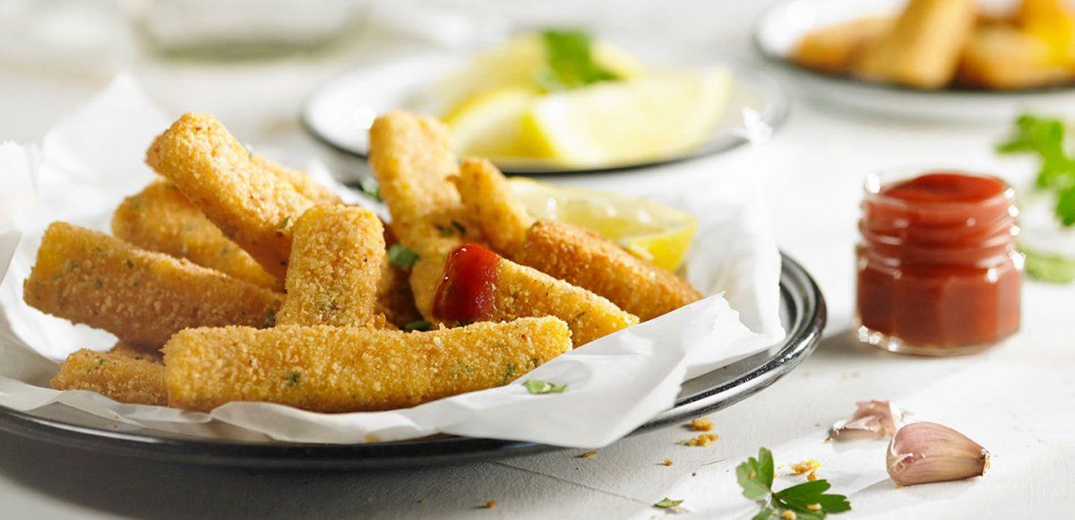 Bastones de polenta