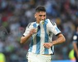 el gran cabezazo de alejo veliz para poner en ventaja a argentina sobre guatemala